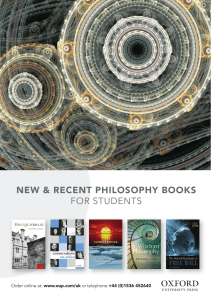 Philosophy Books for Students