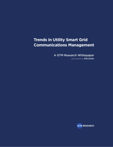 Trends in Utility Smart Grid Communications Management