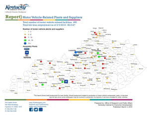 Report - Kentucky Cabinet for Economic Development