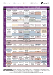 march 2016 television schedule