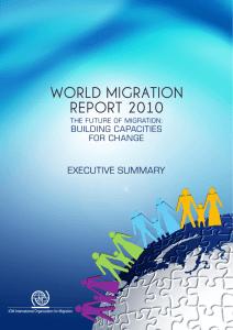 world migration report 2010 - International Organization for Migration