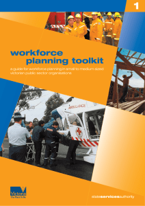 workforce planning toolkit - Victorian Public Sector Commission