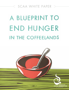 A Blueprint to End Hunger in the Coffeelands