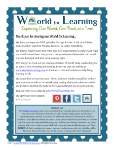 World for Learning