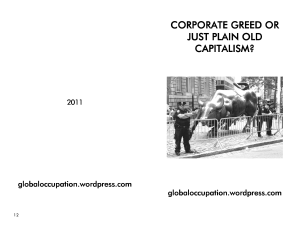 corporate greed or corporate greed or just plain old