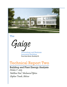 Technical Report Two - College of Engineering