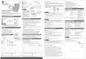 U-RIGHT TD-7012 Owners Booklet_311-7012100-002 - nu-beca