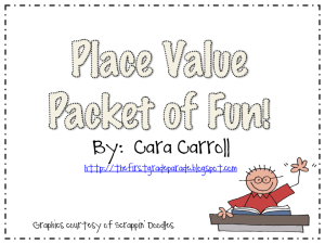 Place Value Games