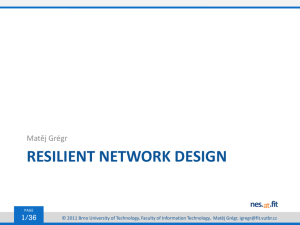 resilient network design
