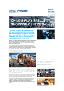 child's play spells shopping centre gold