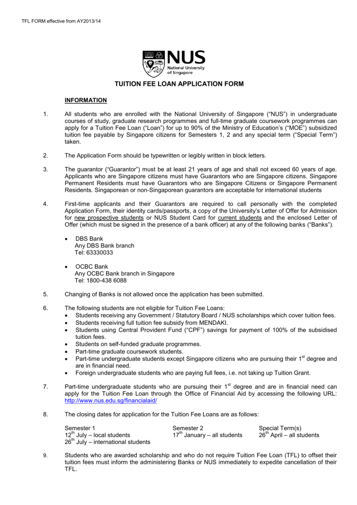 loan arrangement fees