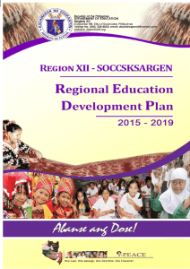 Region XII Regional Education Development
