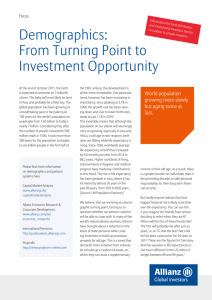 From Turning Point to Investment Opportunity