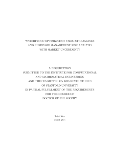 Waterflood Optimization Using Streamlines and Reservoir