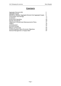 aggregate demand (ad)