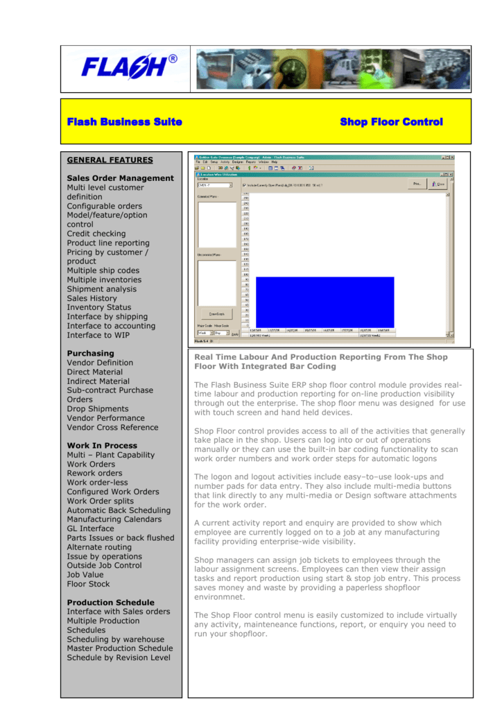 Shop Floor Control Link Automation Limited