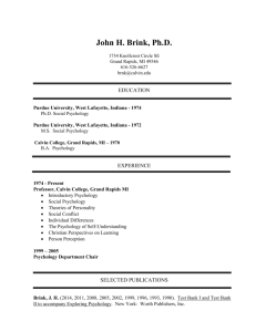 John H. Brink, Ph.D.