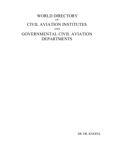 world directory civil aviation institutes governmental civil aviation