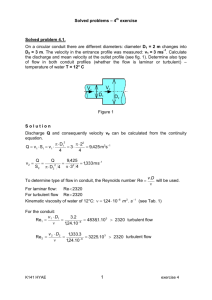 Solved problems – 4th exercise