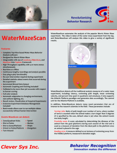 WaterMazeScan - CleverSys Inc