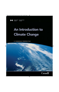 An Introduction to Climate Change