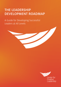 the leadership development roadmap