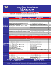 10 CHEBS Worksheet - University of Nevada, Las Vegas