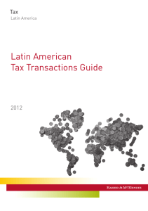 Latin American Tax Transactions Guide