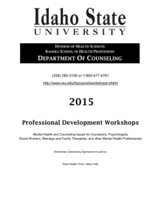 Professional Development Workshops