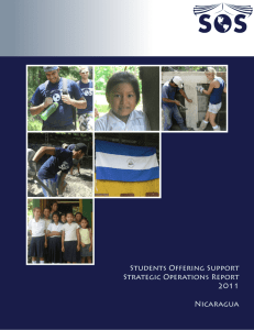 Students Offering Support Strategic Operations Report 2011
