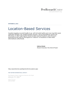 Location-Based Services - Pew Internet & American Life Project