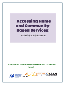 Accessing Home and Community-Based Services