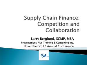 Supply Chain Finance: Competition and Collaboration