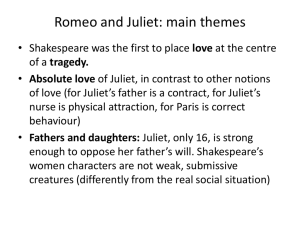 Juliet's reflection upon language - Libero