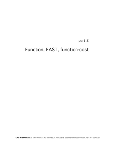 Function-cost