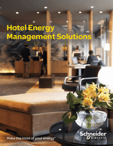 Hotel Energy Management Solutions