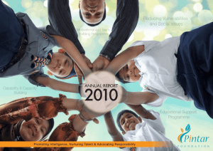1 PINTAR Annual Report 2010