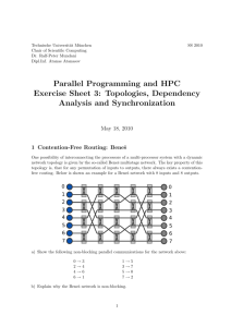 Parallel Programming and HPC Exercise Sheet 3