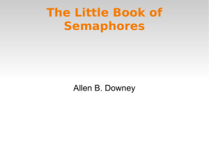 The Little Book of Semaphores