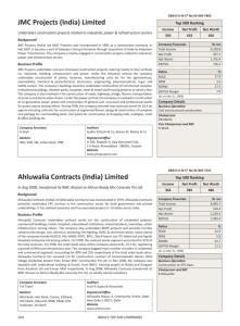 Ahluwalia Contracts (India) Limited