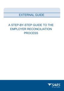 A Step by Step Guide to the Employer Reconciliation Process