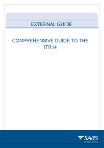 Comprehensive guide to the ITR14 return for Companies