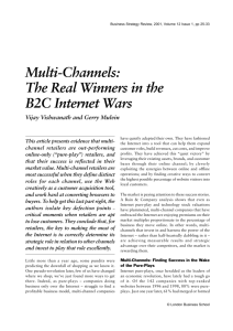 Multi-Channels: The Real Winners in the B2C