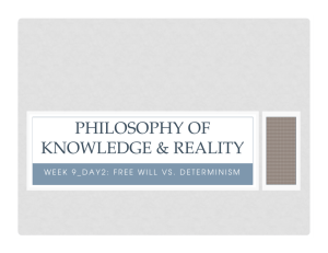 philosophy of knowledge & reality - The Power of Thinking Differently