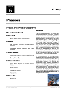 Phasors - Learn About Electronics
