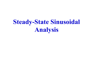 EEE202A Sinusoidal analysisMathComplexAC