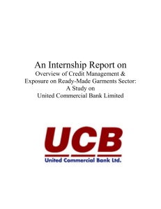 An Internship Report on - BRAC University Institutional Repository
