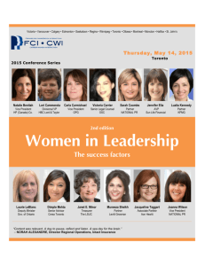 Women in Leadership