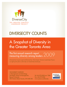 DiverseCity Counts Report