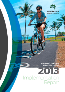 National Cycling Strategy 2011-16